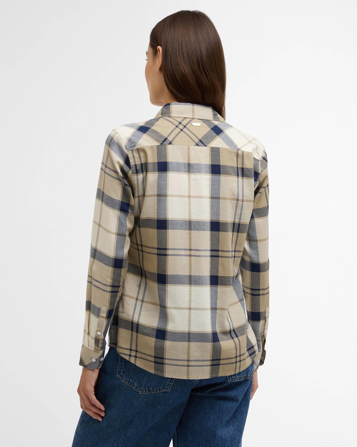 Bredon Check Navy
