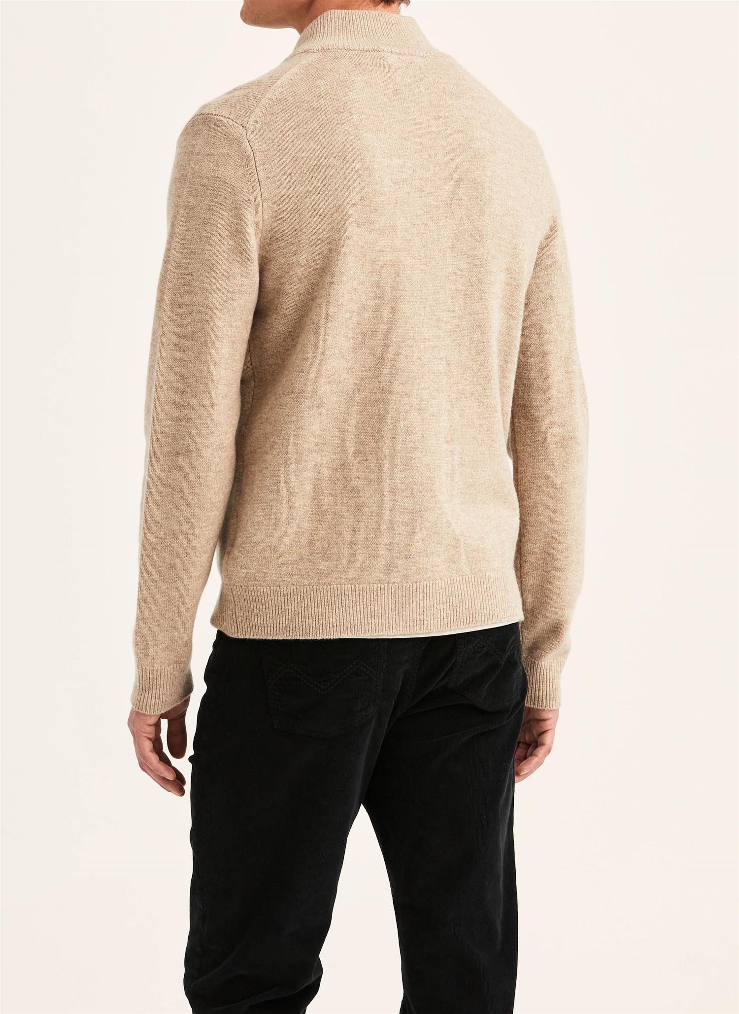 Hertford Button Cardigan - Khaki
