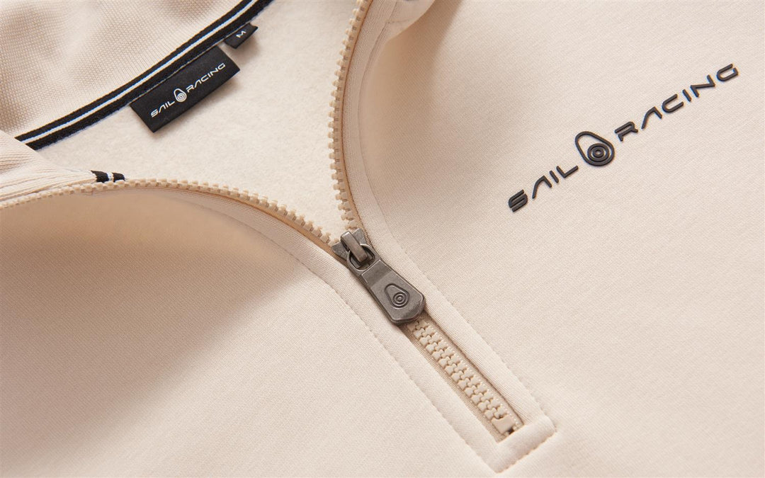 Bowman Logo T-neck - Ecru