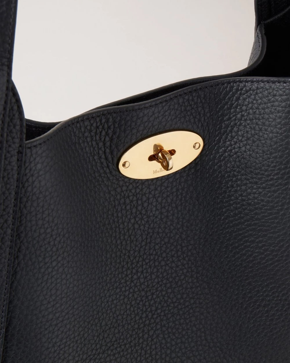 North South Bayswater Tote Heavy Grain Black