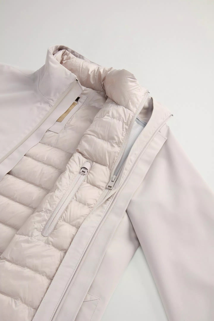 Two Layers Carcoat - Dove