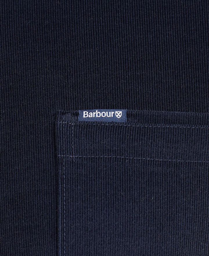 Ramsey Tailored Cord Shirt - Navy