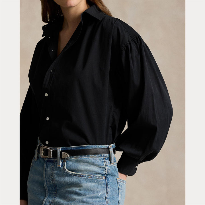 RELAXED SLEEVE COTTON SHIRT