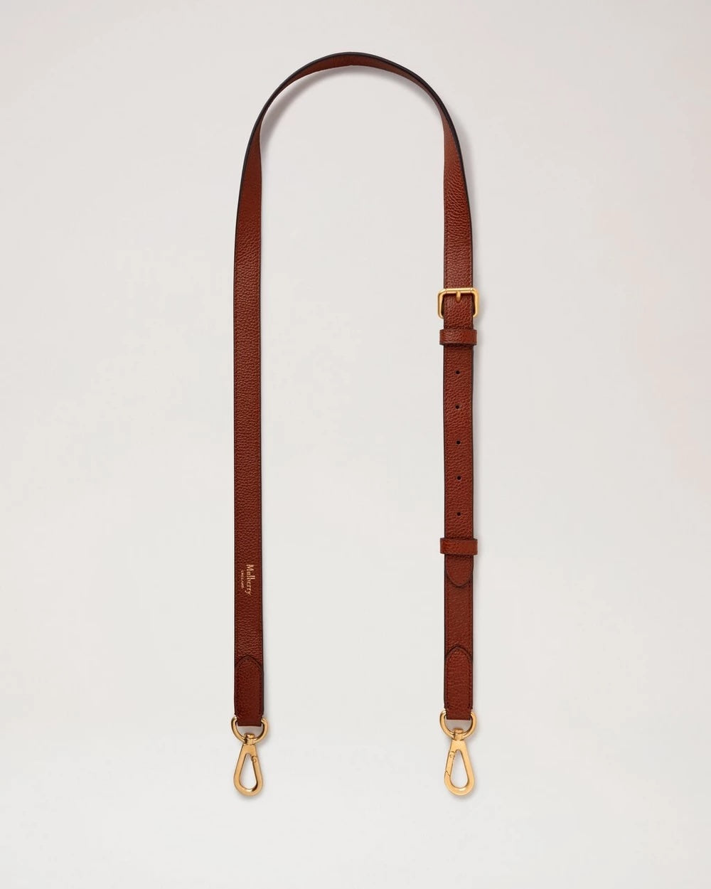 Thin Leather Strap Two Toned Oak