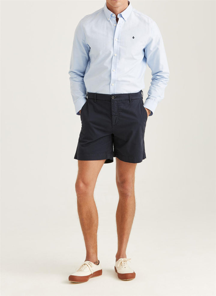 Jeffrey Summer Chino Shorts 7" - Blue