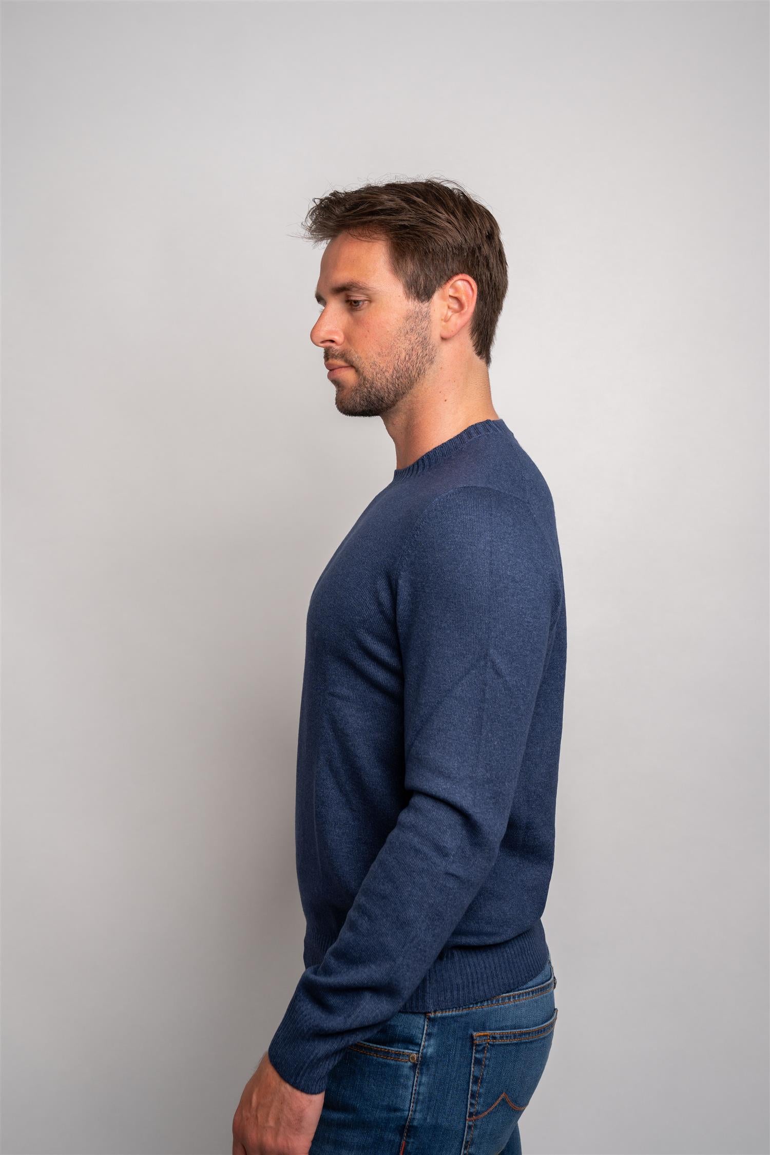 Crewneck Vintage Merino - Navy