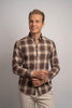 Check Flannel Shirt - Sand