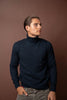 Turtleneck - Navy Melange