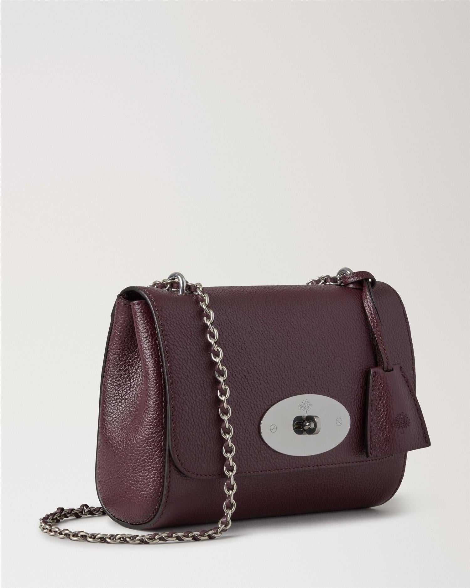 Lily Small Classic Grain Black Cherry