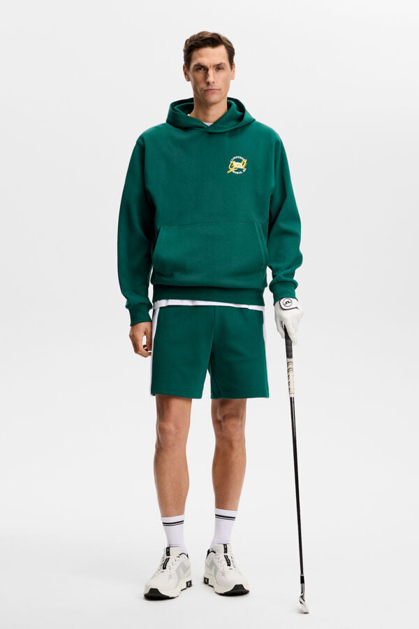 Gusta Tour Sweat Shorts - Forest Blome