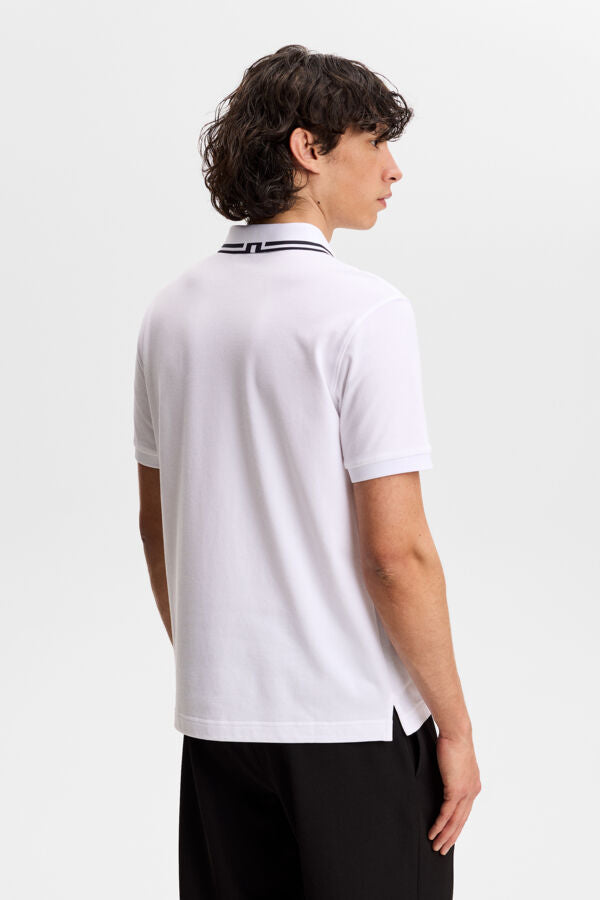 Joey Tipping Polo - White