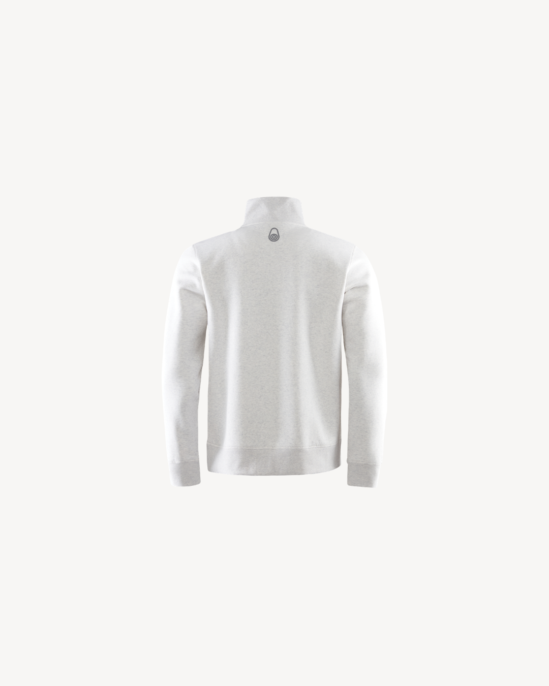 Bowman Logo T-neck - Light Grey Melange