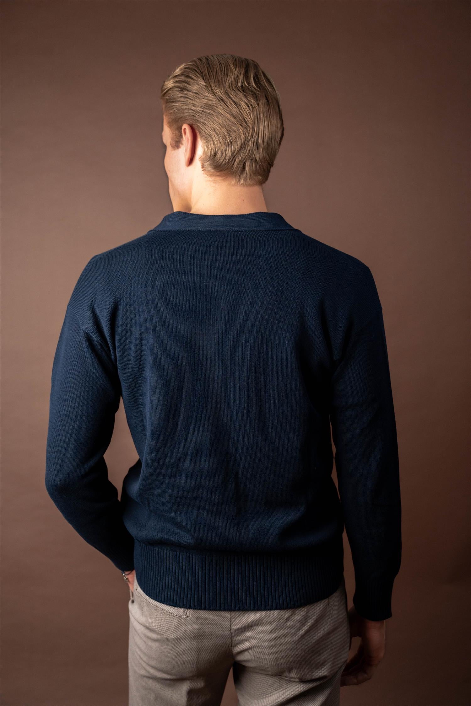 Cardigan Cotton - Navy