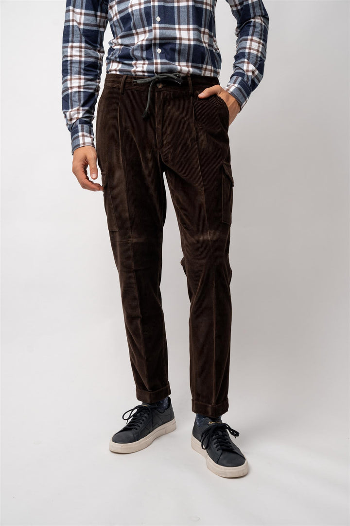 Pantalone Cargo - Brown