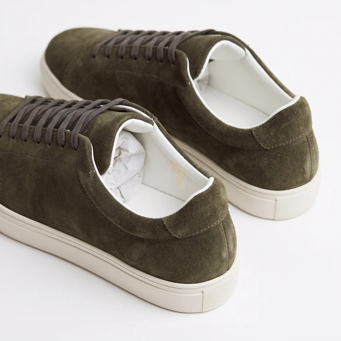 Sneaker 1 WP - Olive Suede