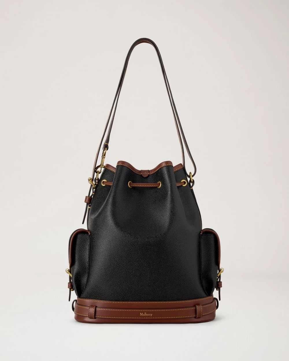 Scotchgrain Bucket Black & Cognac