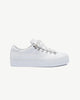 W Marostica Low Platform White Nappa
