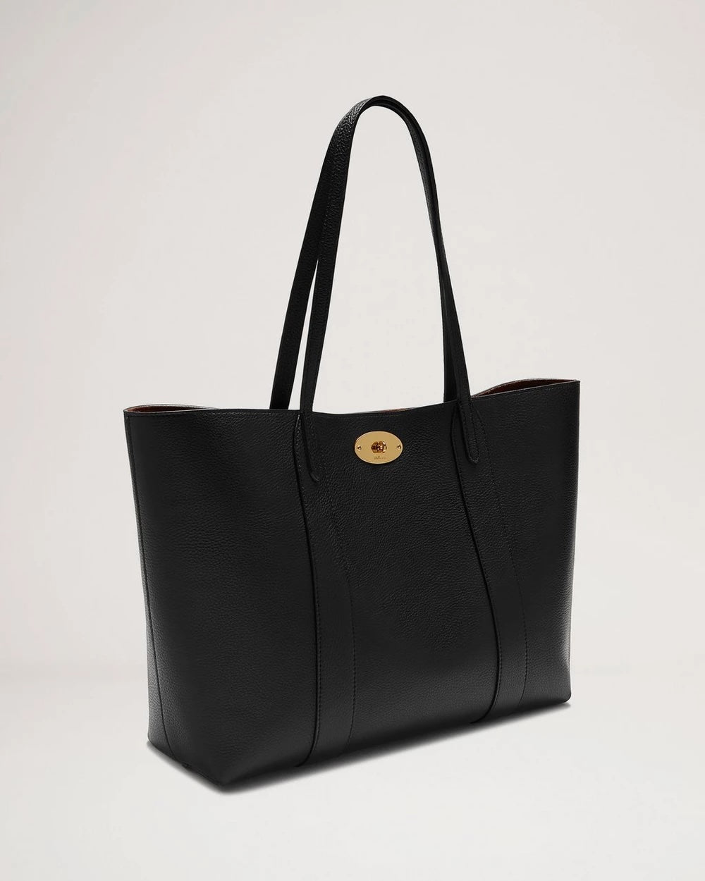 Bayswater Tote - Black Small Classic Grain