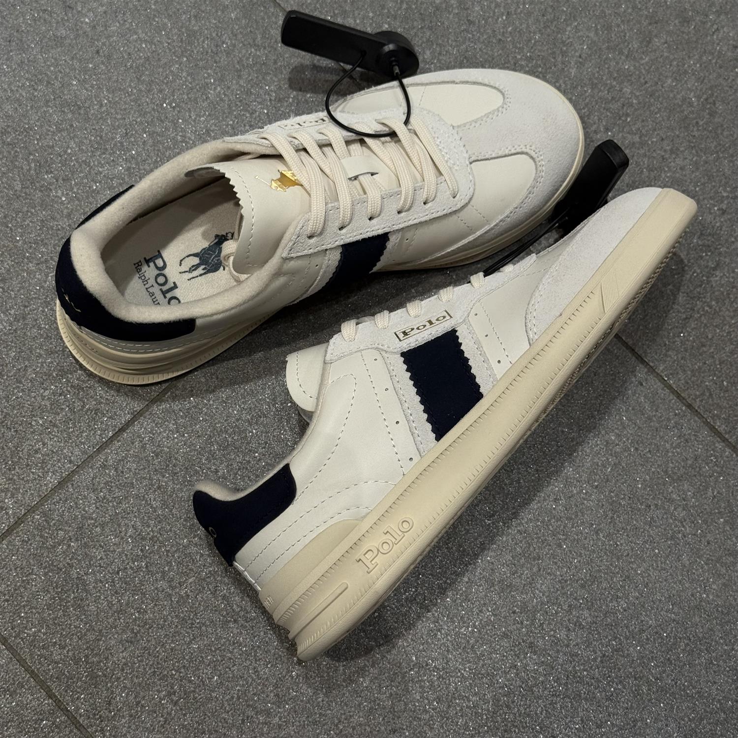 HTR Aera Sneakers Low Top Bianco/Navy