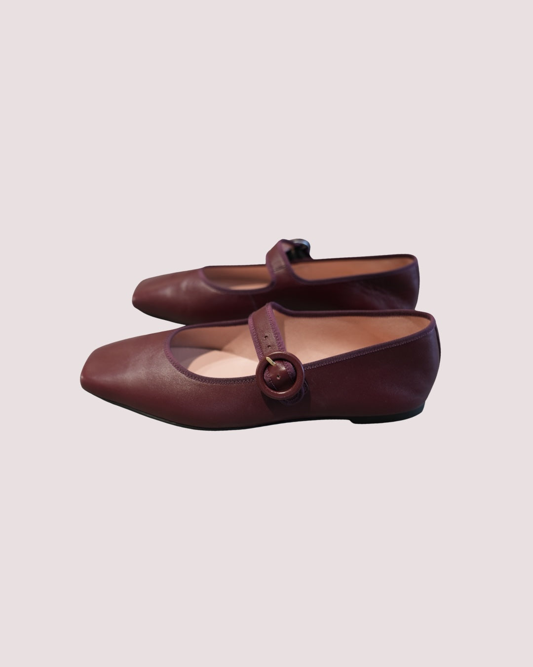Camille Ballerina - Burgundy