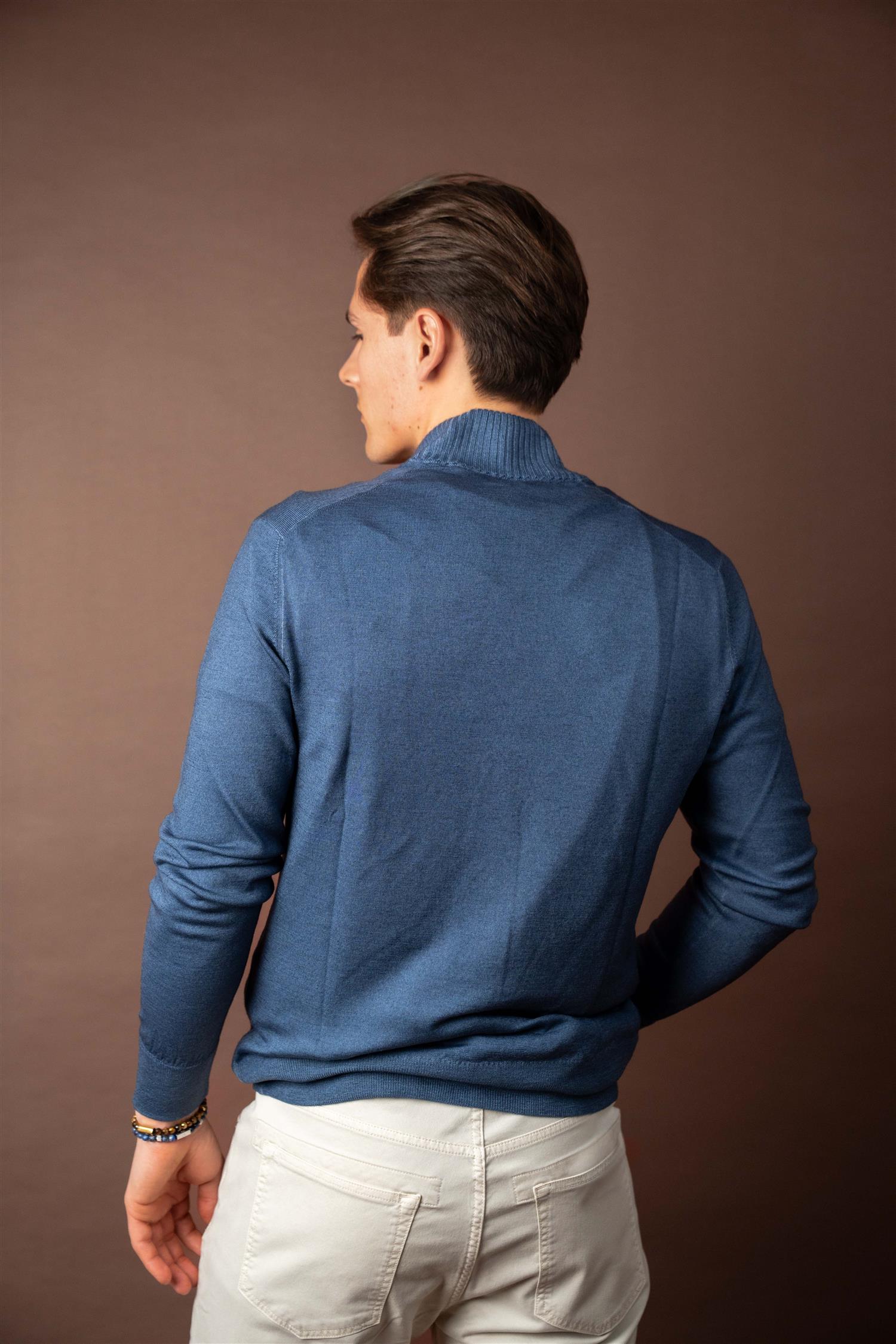 Full Zip - Blue