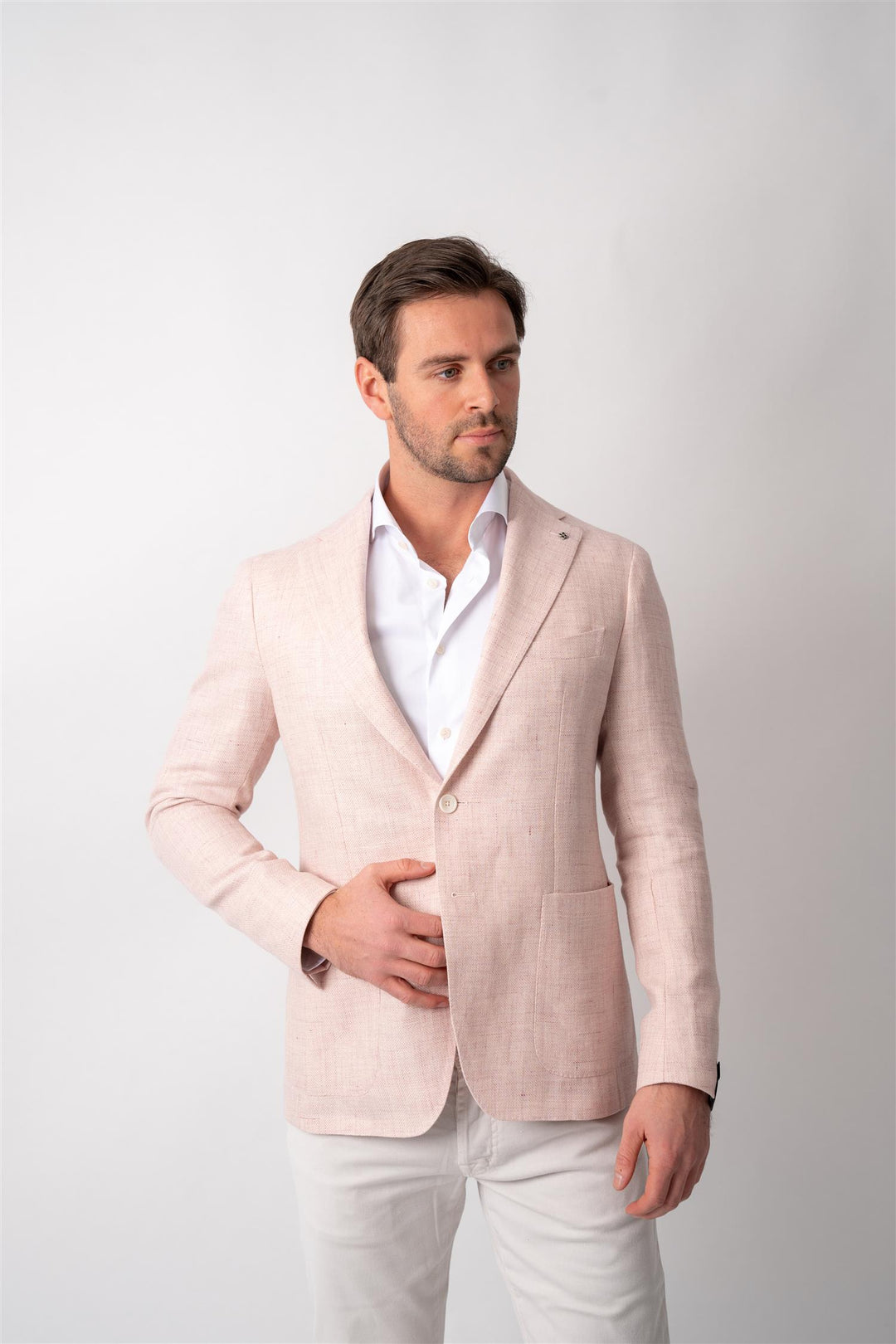 Blazer Linen - Pink