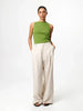 Beatris Top Tulip Green