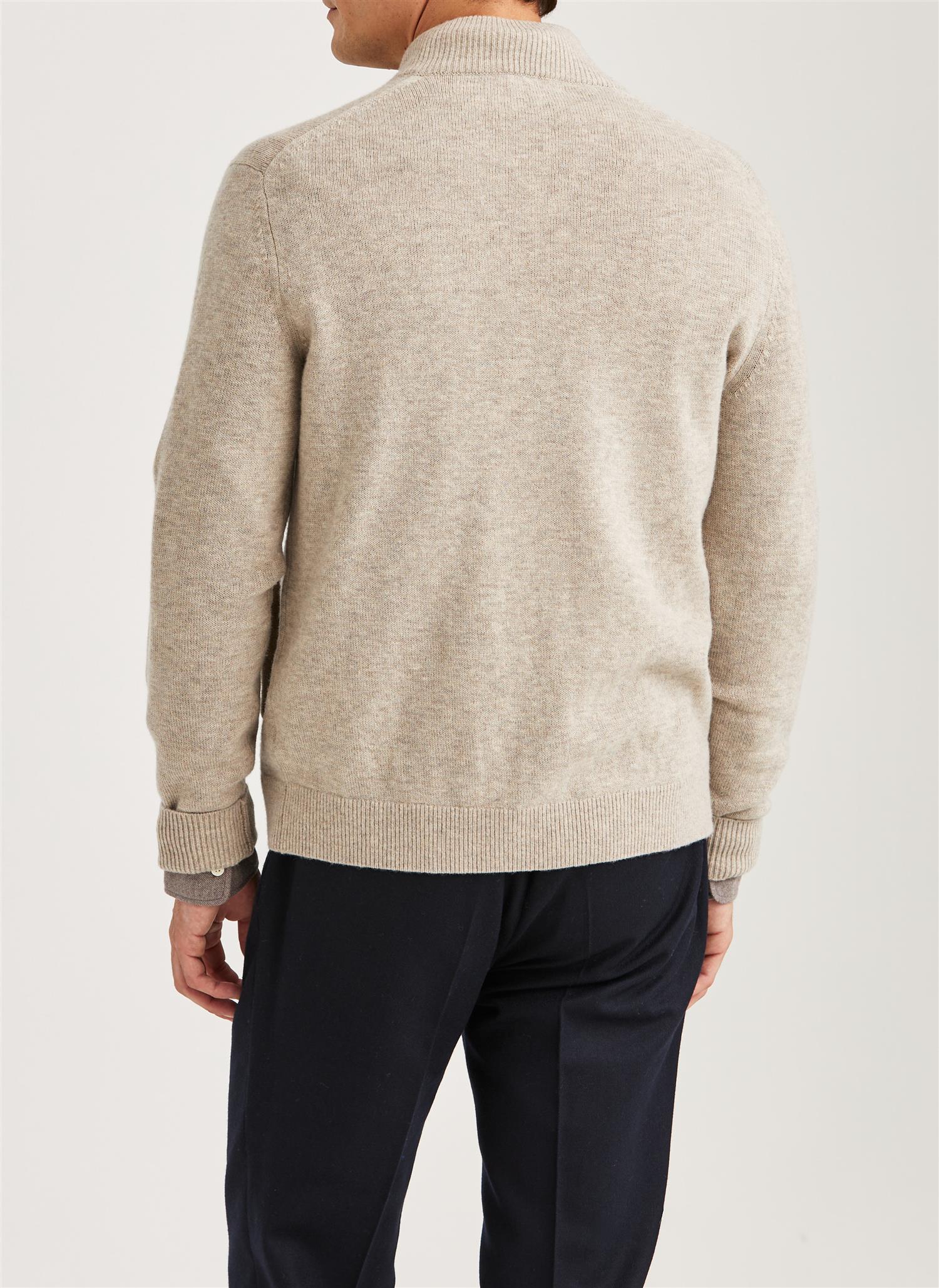 Hertford Button Cardigan - Khaki