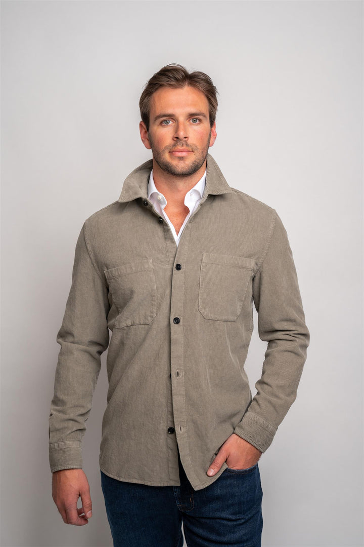 Shirt Jacket Cord - Green