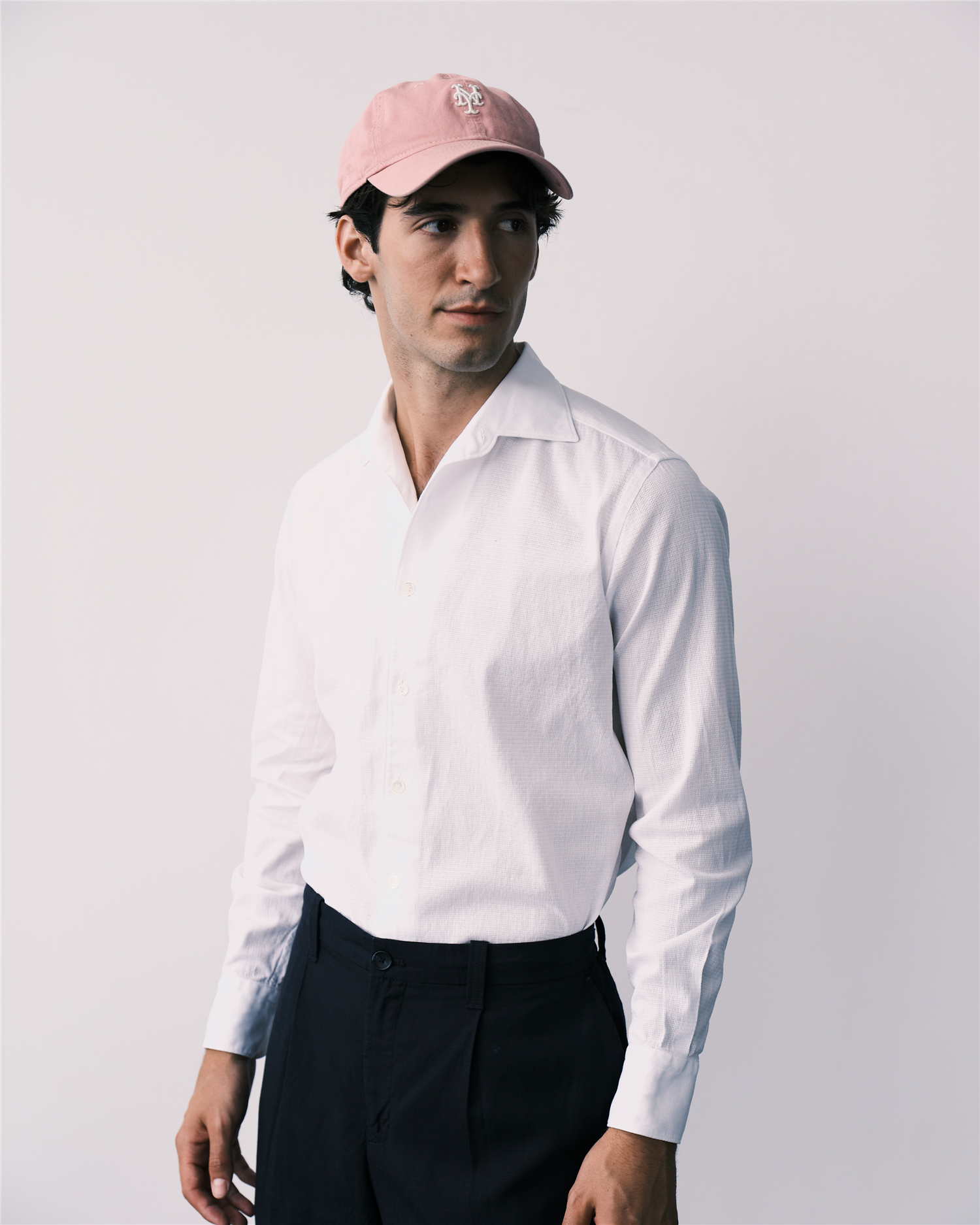 Spread Collar - White Structure