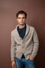 Shawl Collar Cardigan - Grey