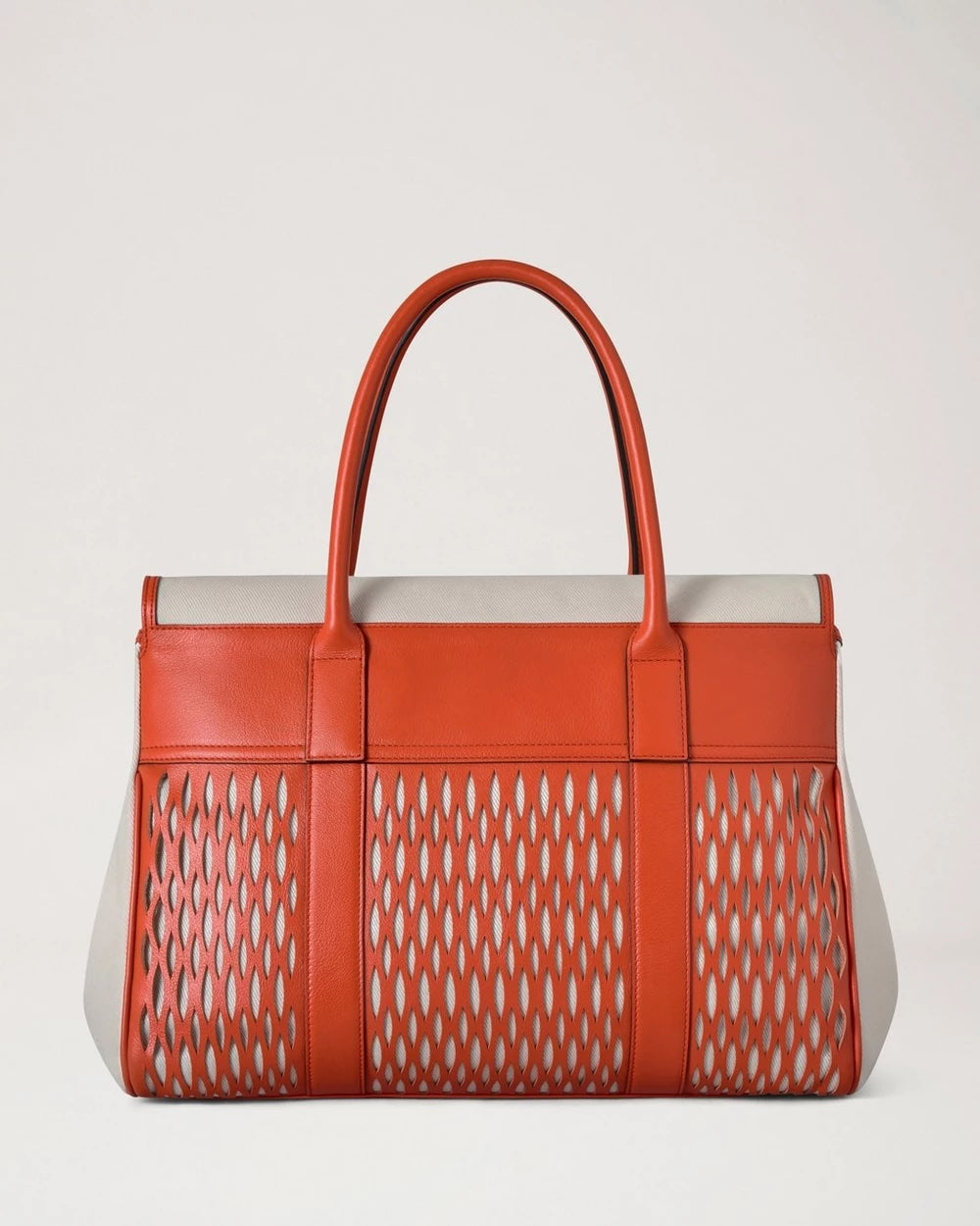 Bayswater Natural & Coral Orange Small Classic Grain