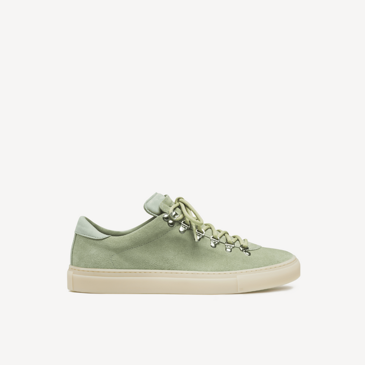 Marostica Low - Meadow Green Suede