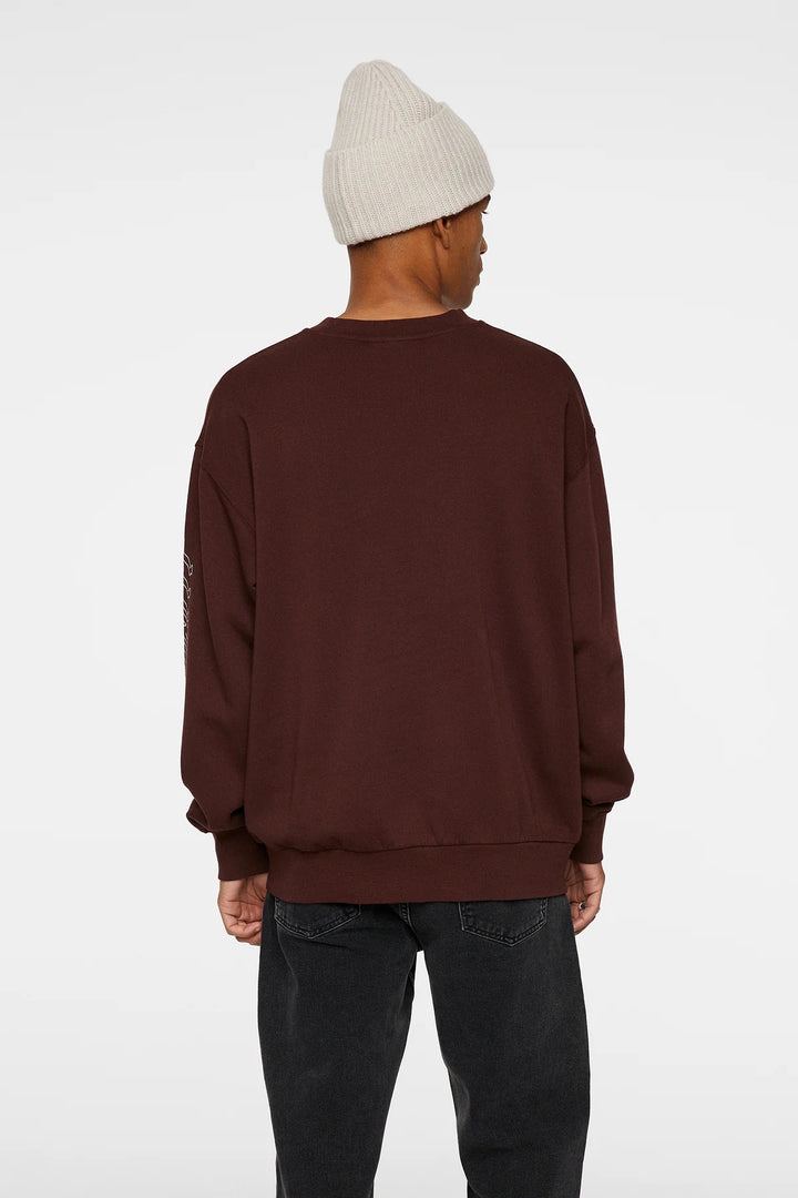 Kyzer Crew Neck - Brun