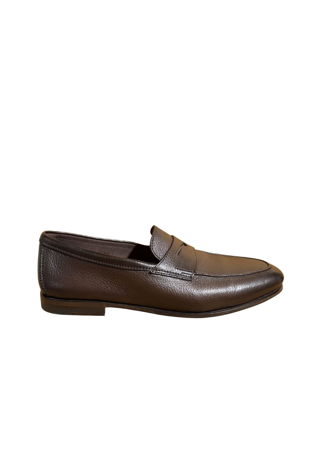 Carlos Penny Grain - Brown