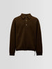 Oakdale Boiled Wool Shirt - Brown