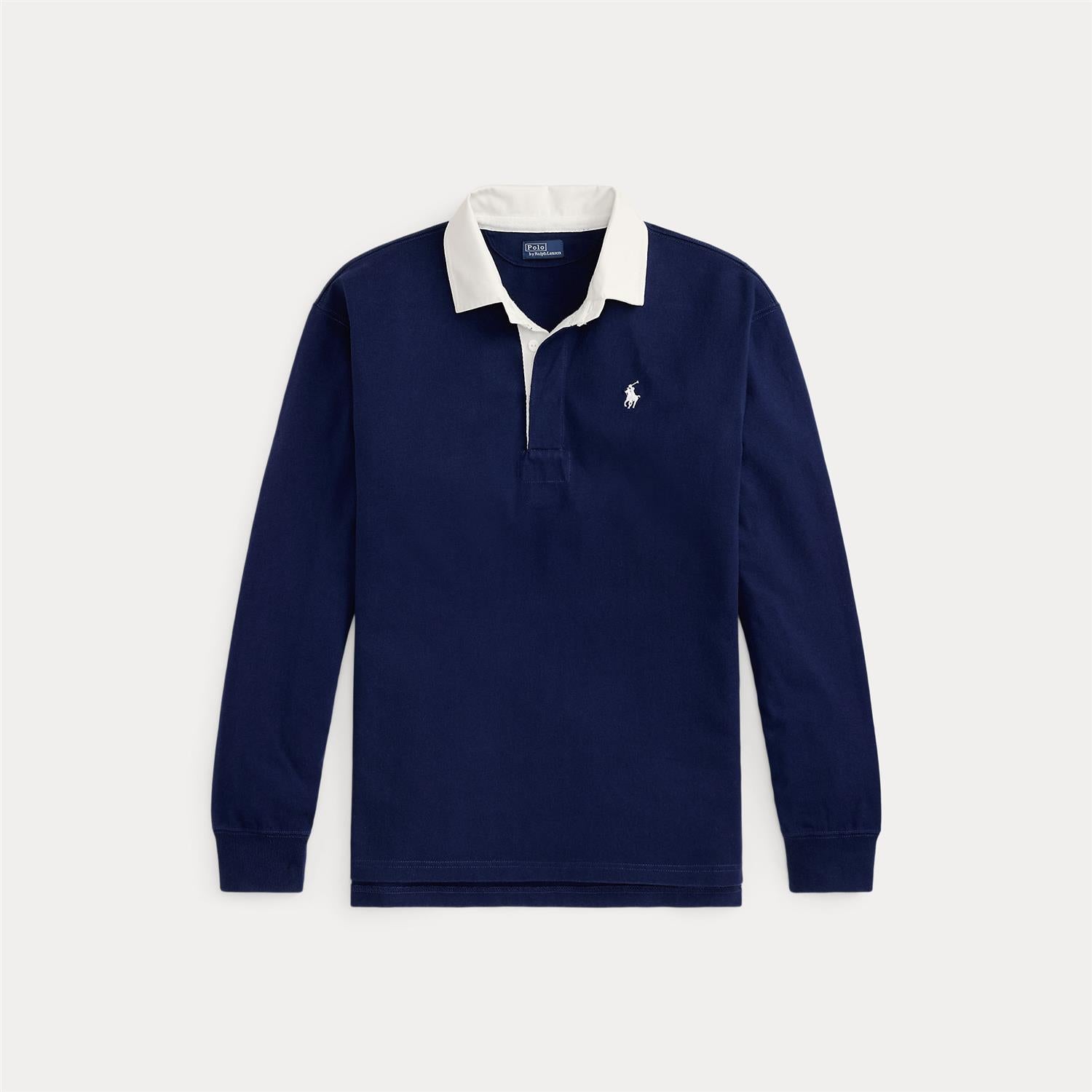 Oversize Cotton Rugby Shirt Eastside Royal