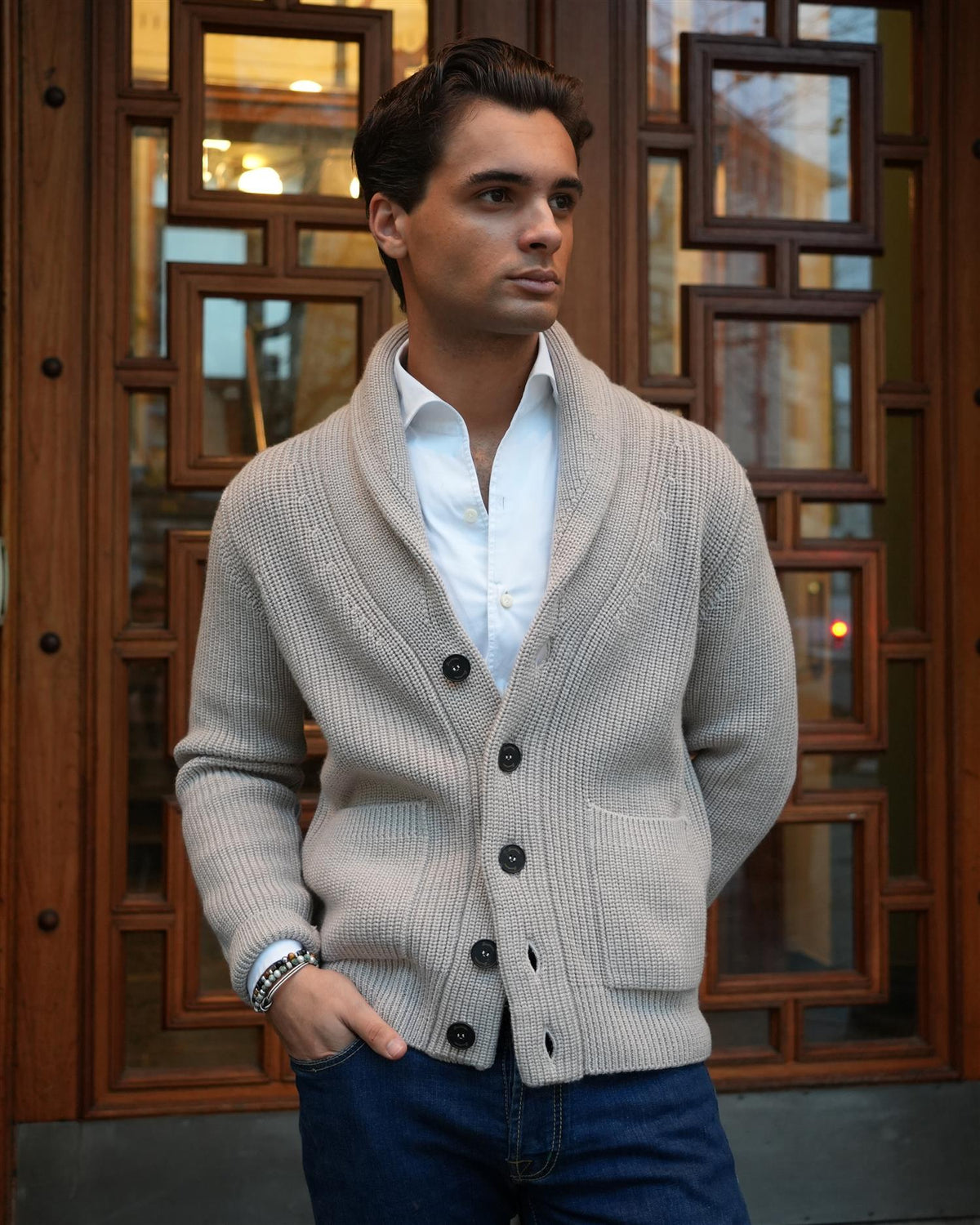 Cardigan - Beige