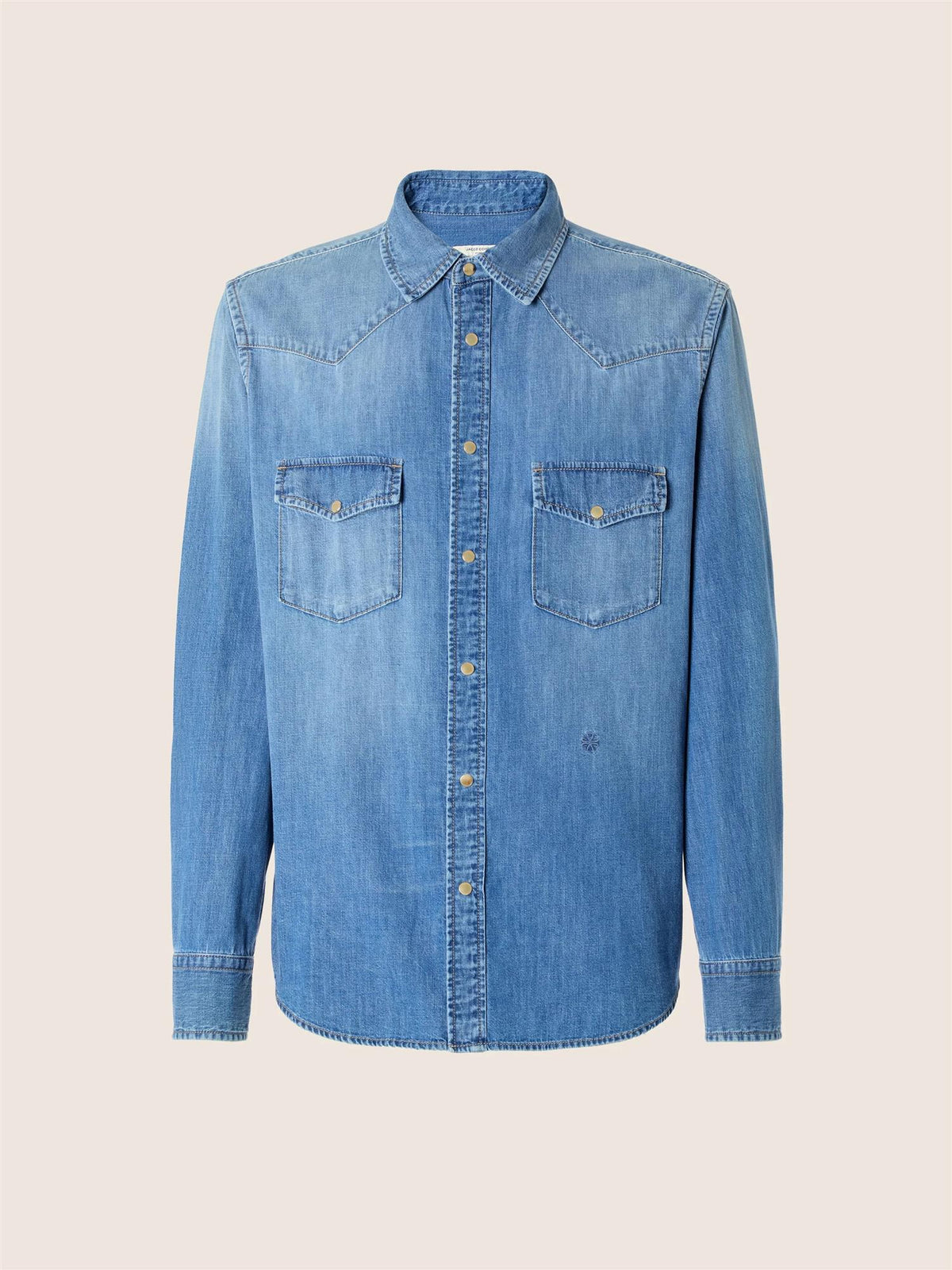 Camica Wester Shirt - Light Denim