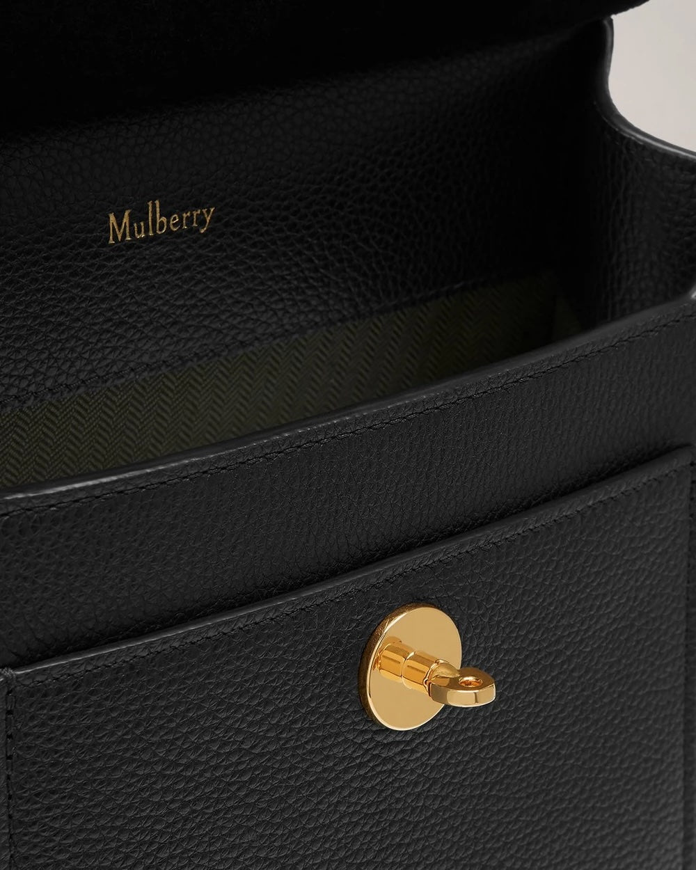 Antony Black Small Classic Grain