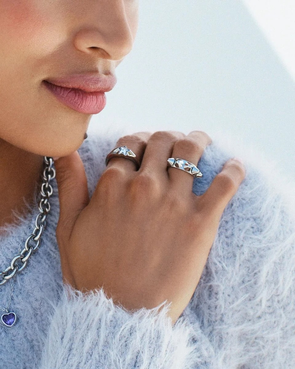 Peak Ring Single Steel