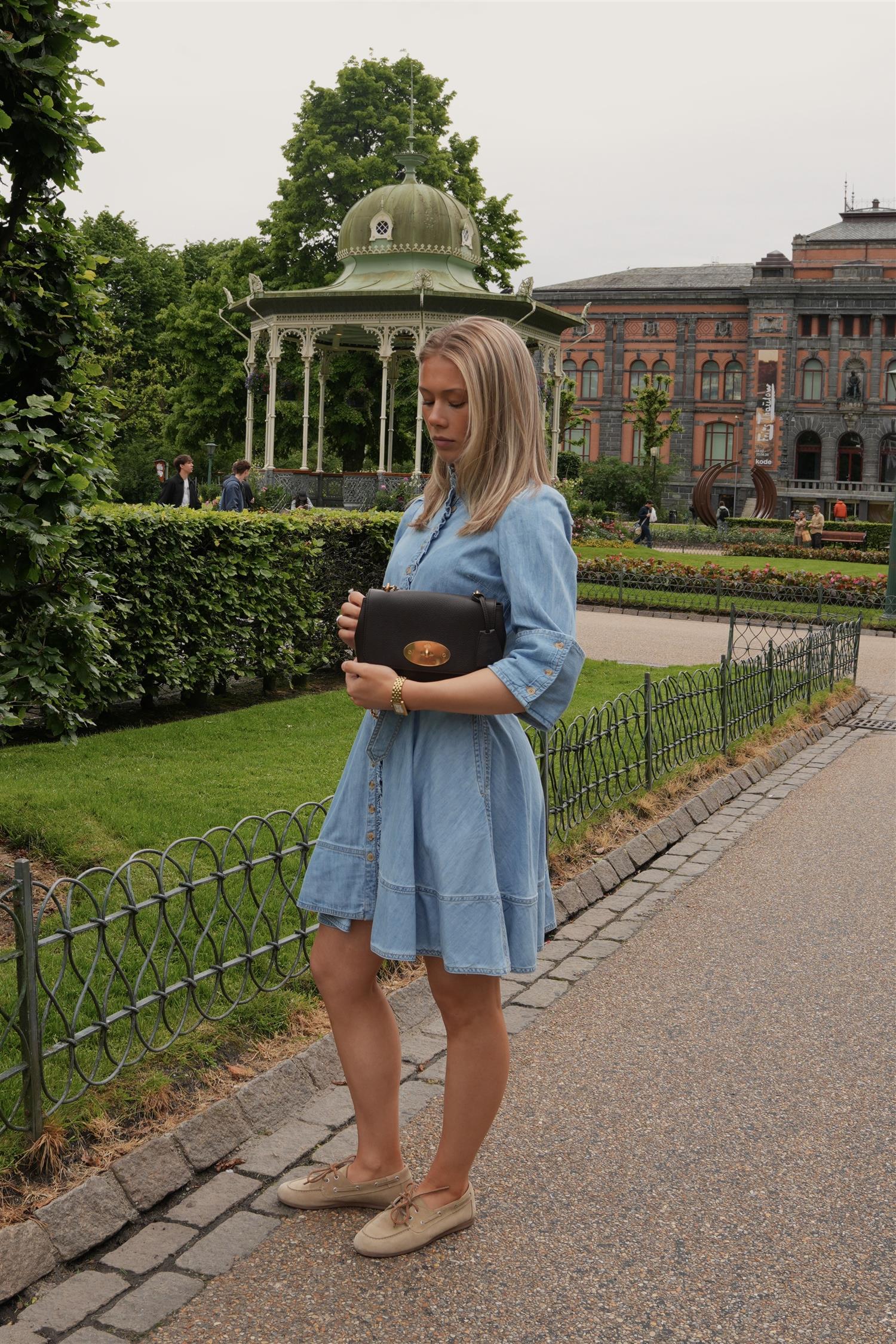 Denim Mini Dress