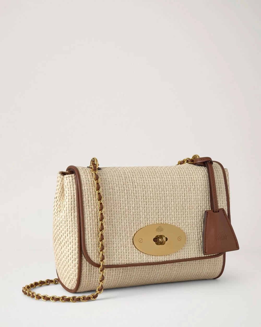 Lily Raffia Ecru-Bright Oak