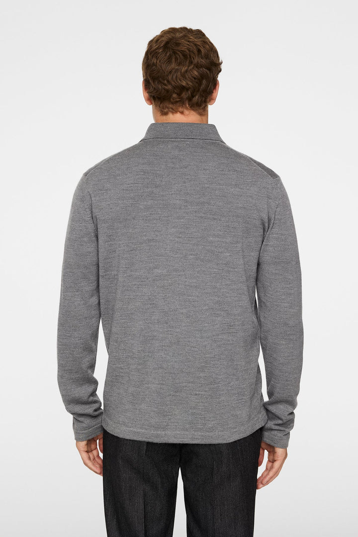 Kaleb Merino Zip Cardigan