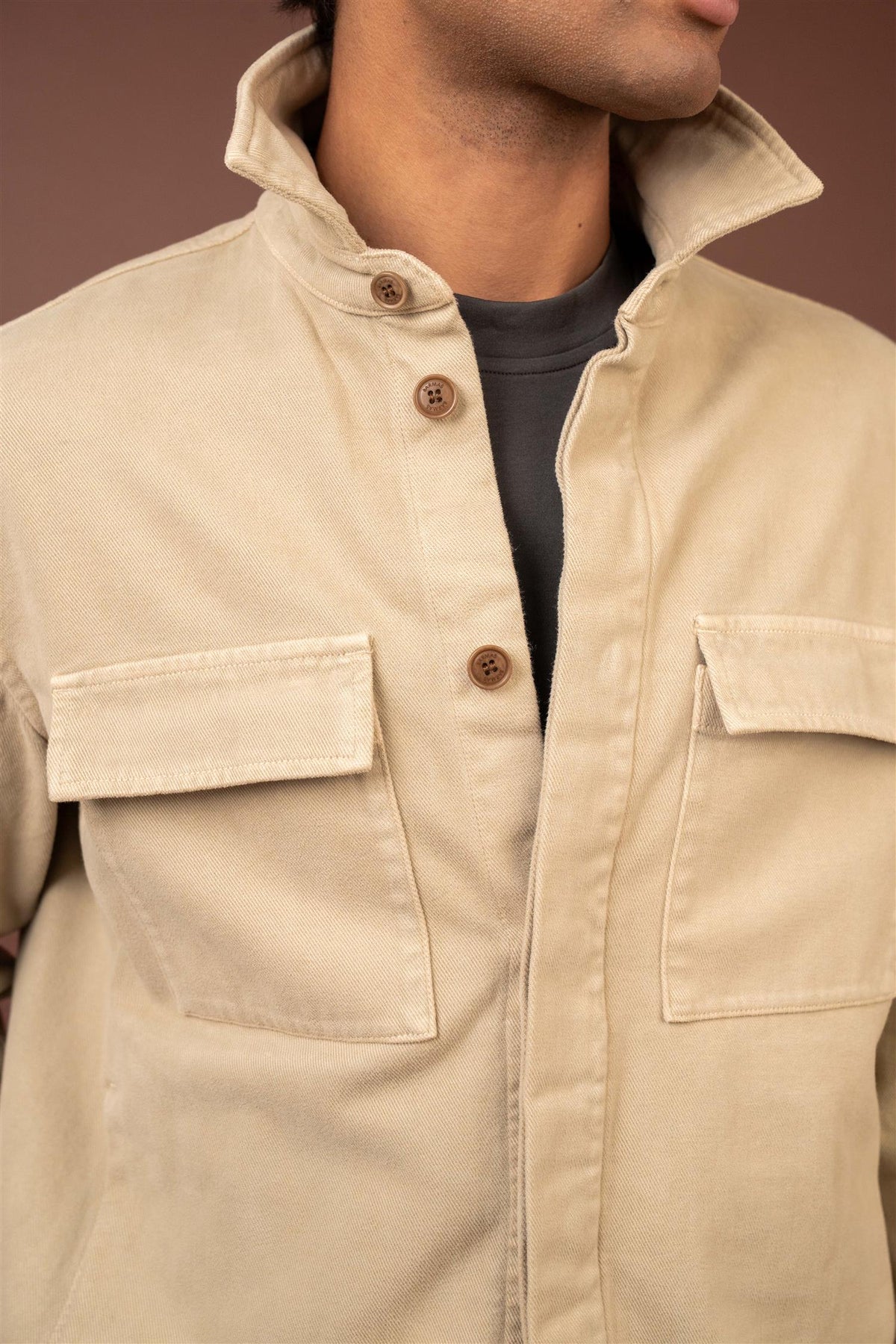 Zeno Overshirt - Beige