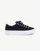 W Marostica Low Platform Suede Black