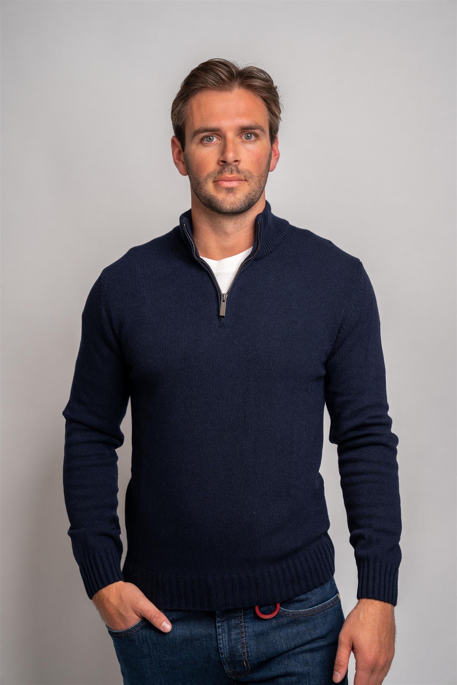 Standard Zip - Navy