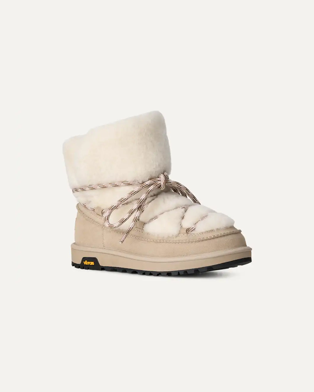 W Classic Tread Fluffed Boot Moonlight