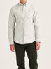 Douglas Oxford Stripe Shirt Slim -  Olive