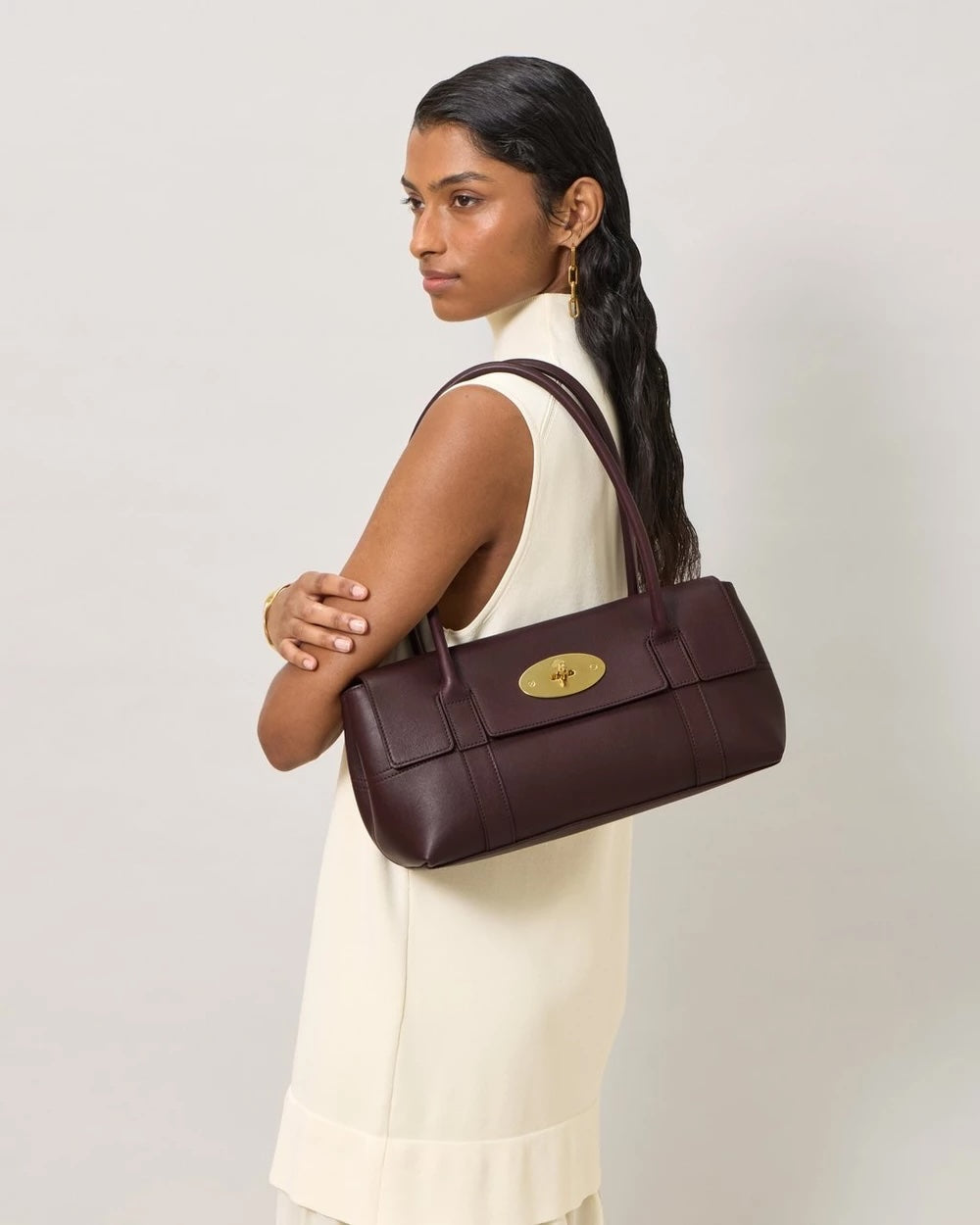 East West Bayswater Oxblood Supple Smooth Leather